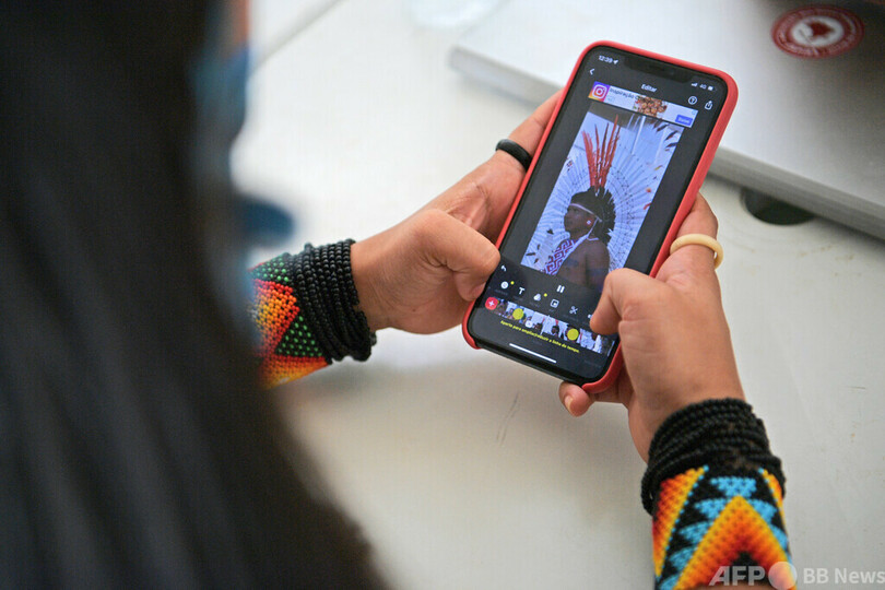 ブラジル先住民インフルエンサー