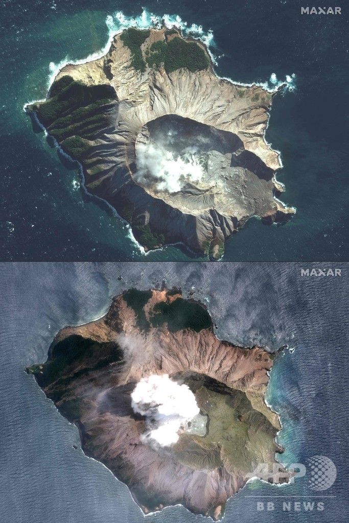 NZ火山噴火、死者8人 不明者9人に