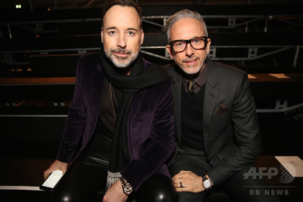 「サンローラン」15/16年秋冬メンズ、来場セレブをチェック！