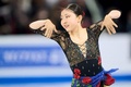フィギュアスケート世界選手権、女子シングル・ショートプログラム（SP）。演技に臨む千葉百音（2024年3月20日撮影）。(c)Geoff Robins / AFP