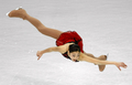 フィギュアスケート全米選手権（%%AT&amp;T U.S. Figure Skating Championships 2010%%）女子シングル・フリースケーティング（FS）。合計188.78点で総合2位に入った長洲未来（%%Mirai Nagasu%%）。（2010年1月23日撮影）(c)AFP/Getty Images/Jonathan Ferrey