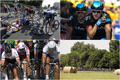 2013ツール・ド・フランス（2013 Tour de France）第12ステージ（フージェールからトゥール、218キロメートル）。第12ステージの様子をまとめたコンボ写真（2013年7月11日作成）。(c)AFP