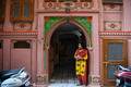 インド・ビカネールの旧市街にあるハベリー（2018年12月5日撮影）。(c)CHANDAN KHANNA / AFP