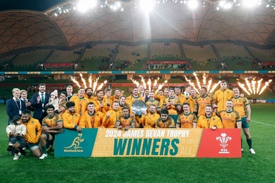 新体制オーストラリアが3年ぶりの連勝、ウェールズは9連敗