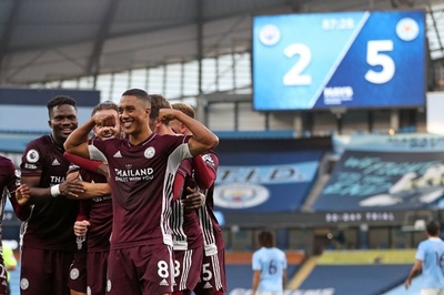 シティがレスターに5失点で大敗、バーディーはハット達成