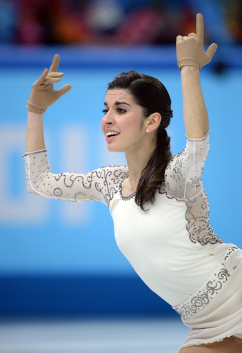 フィギュア女子SPで12位のマルケイ、ソチ五輪