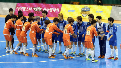 韓国のアイドル大集合、陸上選手権大会開催