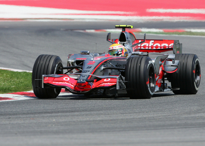 ＜07 F1・第4戦 スペインGP＞予選、ハミルトン 4番グリッドを獲得 - スペイン