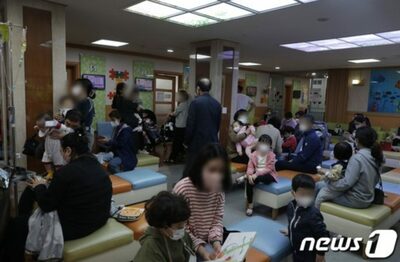 韓国・小児科“医療崩壊”…親族総出で順番待ち、病棟にあふれる保護者