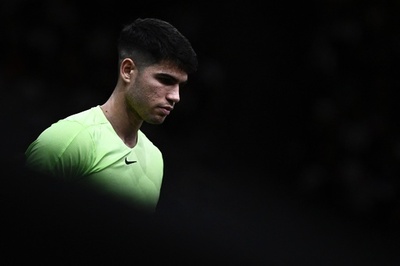 アルカラスが初戦敗退、予選勝者に完敗 パリ・マスターズ