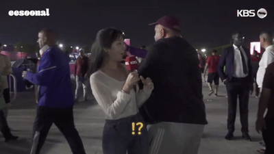 韓国リポーター、W杯生放送中に妨害される – KOREA WAVE