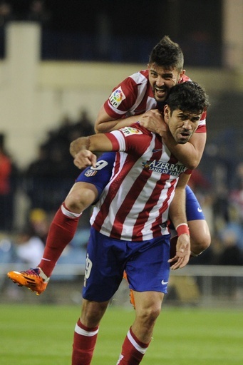 アトレティコがコスタのゴールで勝利、首位守る