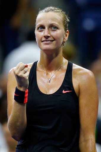 クビトバが全米OPで初の8強入り