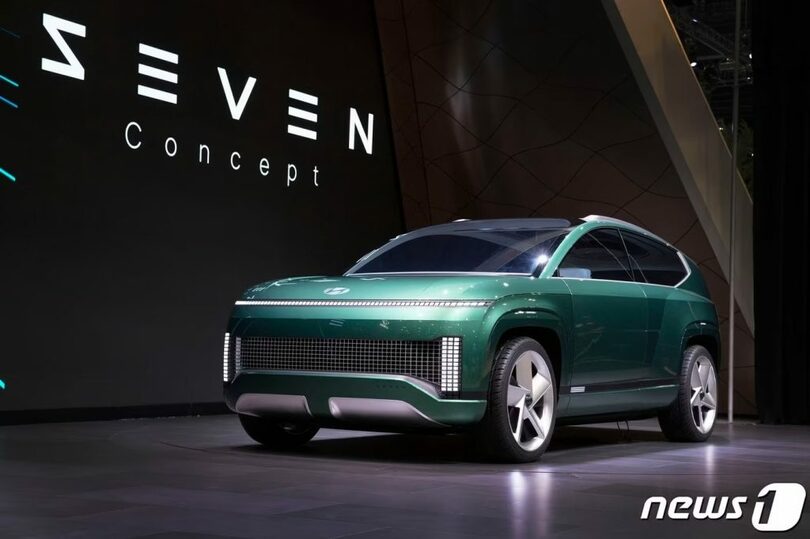 現代自動車の電気SUVコンセプトカー「SEVEN」=現代自動車提供(c)news1