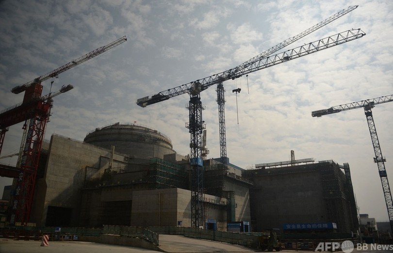 中国台山原発、「保守管理」のため原子炉停止 運営会社発表