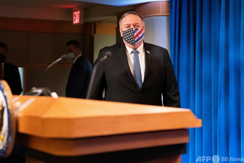 ポンペオ長官「トランプ政権2期目への円滑移行」約束