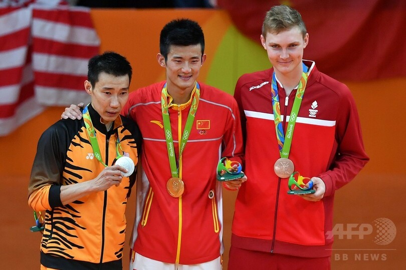 チェン龍が初の五輪金メダル、リー・チョンウェイは3大会連続で銀