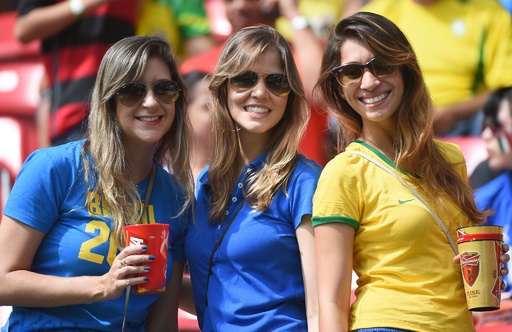 写真特集 W杯ブラジル大会を彩る 美人 サポーター 写真59枚 国際ニュース Afpbb News