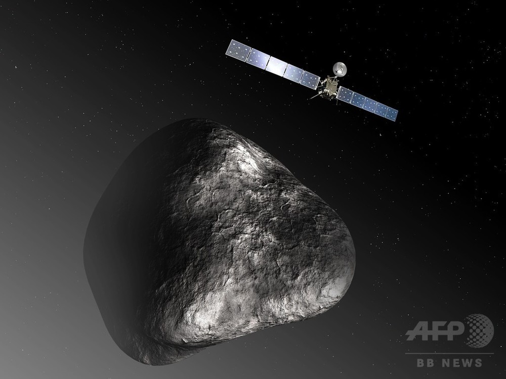 探査機ロゼッタ、30日に彗星衝突 12年間の任務終える 写真5枚 国際ニュース：AFPBB News