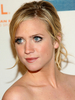 ニューヨーク（New York）で開催中の「2008トライベッカ映画祭（2008 Tribeca Film Festival）」で行われた映画『Finding Amanda』のプレミア上映会に登場した、女優のブリタニー・スノウ（Brittany Snow）（2008年4月29日撮影）。(c)AFP/Getty Images/Stephen Lovekin