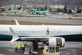 ボーイング737MAX型機。米ワシントン州レントンにある工場で（2019年3月12日撮影、資料写真）。(c)Jason Redmond / AFP