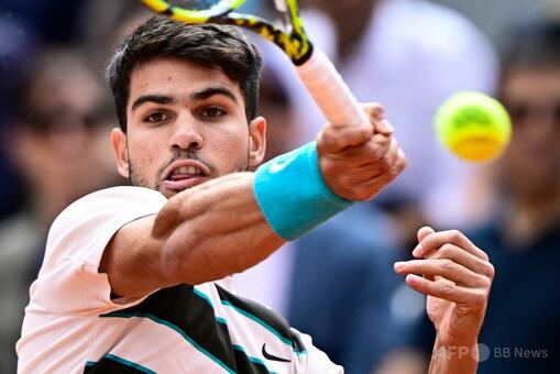 アルカラス全仏2連覇、シナーに大逆転勝ち 決勝史上最長の死闘 写真20