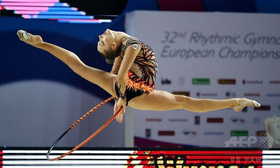 gymnastics新体操 写真特集】欧州新体操選手権の華やかな演技 写真25枚 国際ニュース：AFPBB News