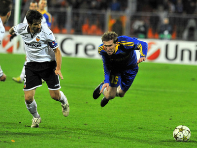 バレンシア、ソルダドの3得点でBATEボリソフに快勝、欧州CL