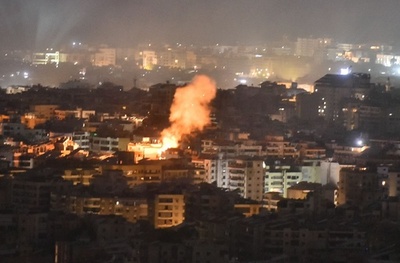 イスラエル軍、レバノン南部で地上作戦開始