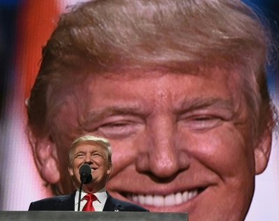 米大統領選、共和党トランプ氏が指名受諾演説 米国の「安全」約束