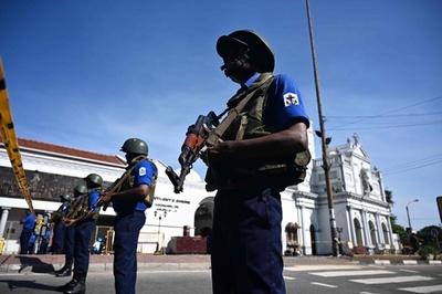 連続爆発のスリランカ、全カトリック教会が礼拝中止