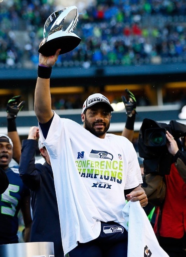 シーホークスが逆転勝利、2年連続のスーパーボウル進出