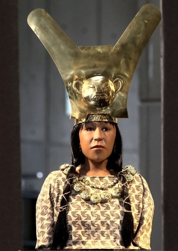 1700年前の女性統治者、最新技術で顔を再現 ペルー