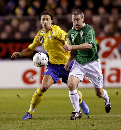 ＜サッカー 欧州選手権2008・予選＞スウェーデン 北アイルランドと引き分け本大会出場決定は次戦以降へ