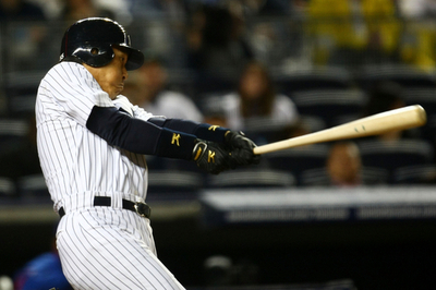 松井秀喜 カブス戦で2点本塁打、福留は3打数1安打