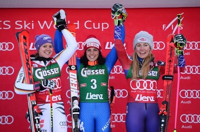 ブリニョネが優勝、シフリンは今月5勝目ならず W杯女子大回転