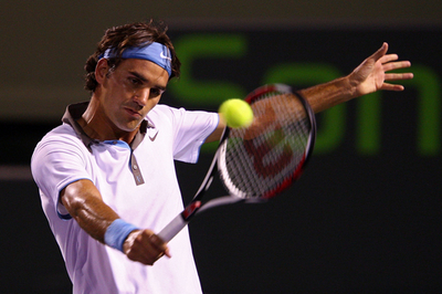 フェデラー ロディックを下し準決勝進出、ソニー・エリクソン・オープン