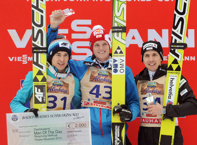 モルゲンシュテルンが優勝、ジャンプW杯