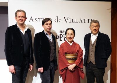 アスティエ・ド・ヴィラットがバルテュス夫人とコラボレーション、作品は4月19日から