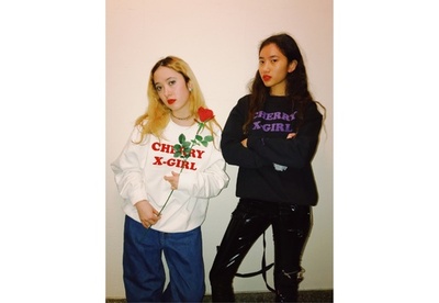 「X-girl」ヴァナ・ヤングスタインとコラボ第2弾発売開始
