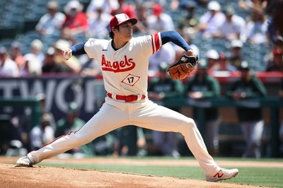 大谷5失点も無傷の4勝目 打ってはサイクル逃すも3安打