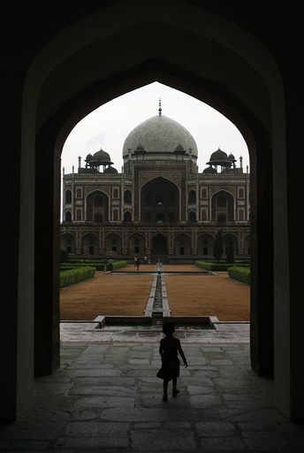 ムガール帝国最古の重要建築物、フマユーン廟
