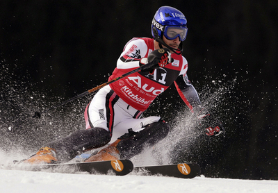 グランジェ 男子回転・第6戦・1本目でトップに