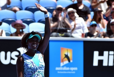 ヴィーナス、ストレート勝ちで3回戦進出 全豪オープン