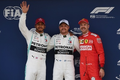 ボッタスPPでメルセデスがフロントロー独占、中国GP