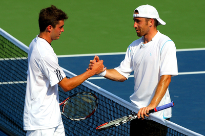 ジル・シモン ベッカーを下し準々決勝進出