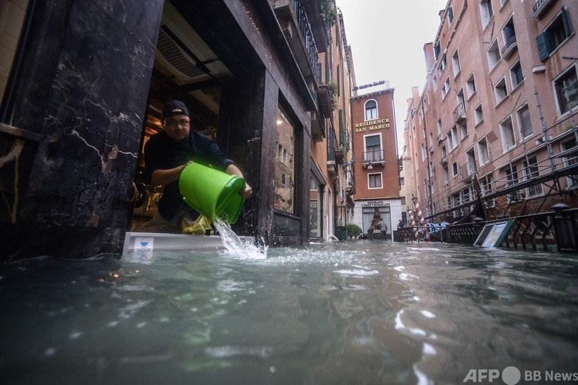 伊ベネチア、ユネスコ「危機遺産」登録回避