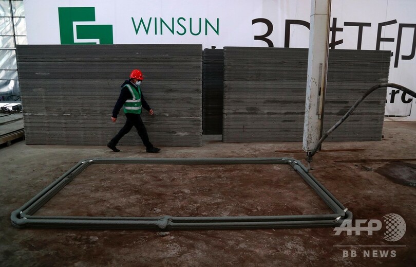 3Dプリンターで隔離病室を「印刷」 湖北の病院を支援