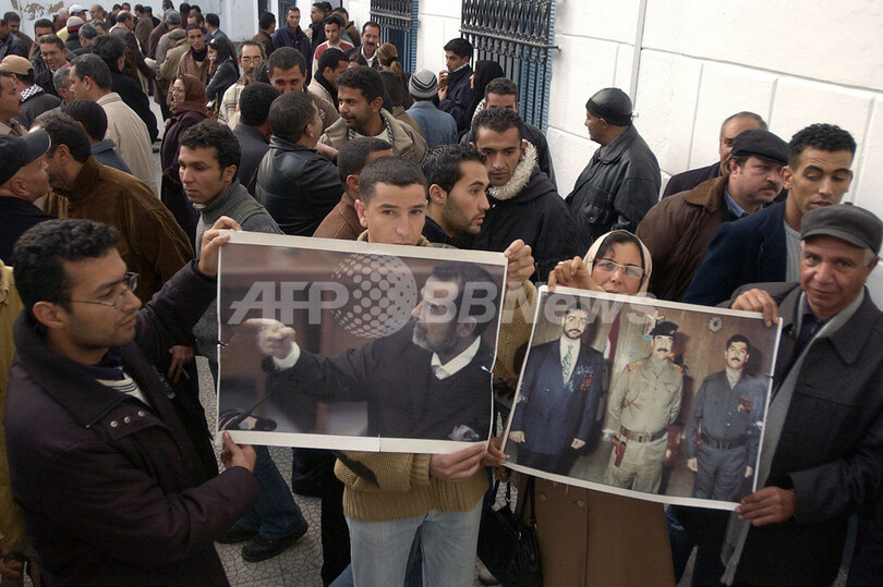 フセイン元大統領の死刑執行は反米運動を高めるだけ チュニジア 写真1枚 国際ニュース：AFPBB News