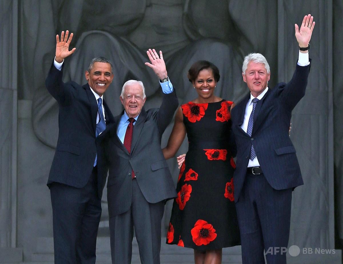 カーター氏の功績、各国指導者が称賛 写真12枚 国際ニュース：AFPBB News